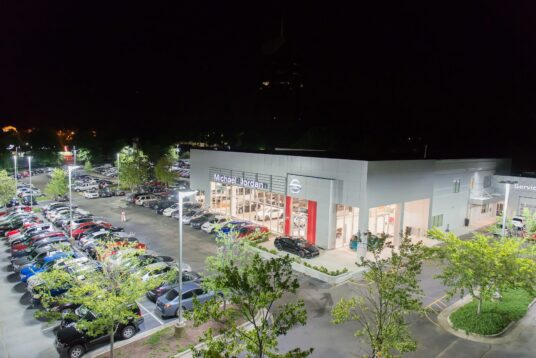 Car Dealerships Save 65% with LED Lighting